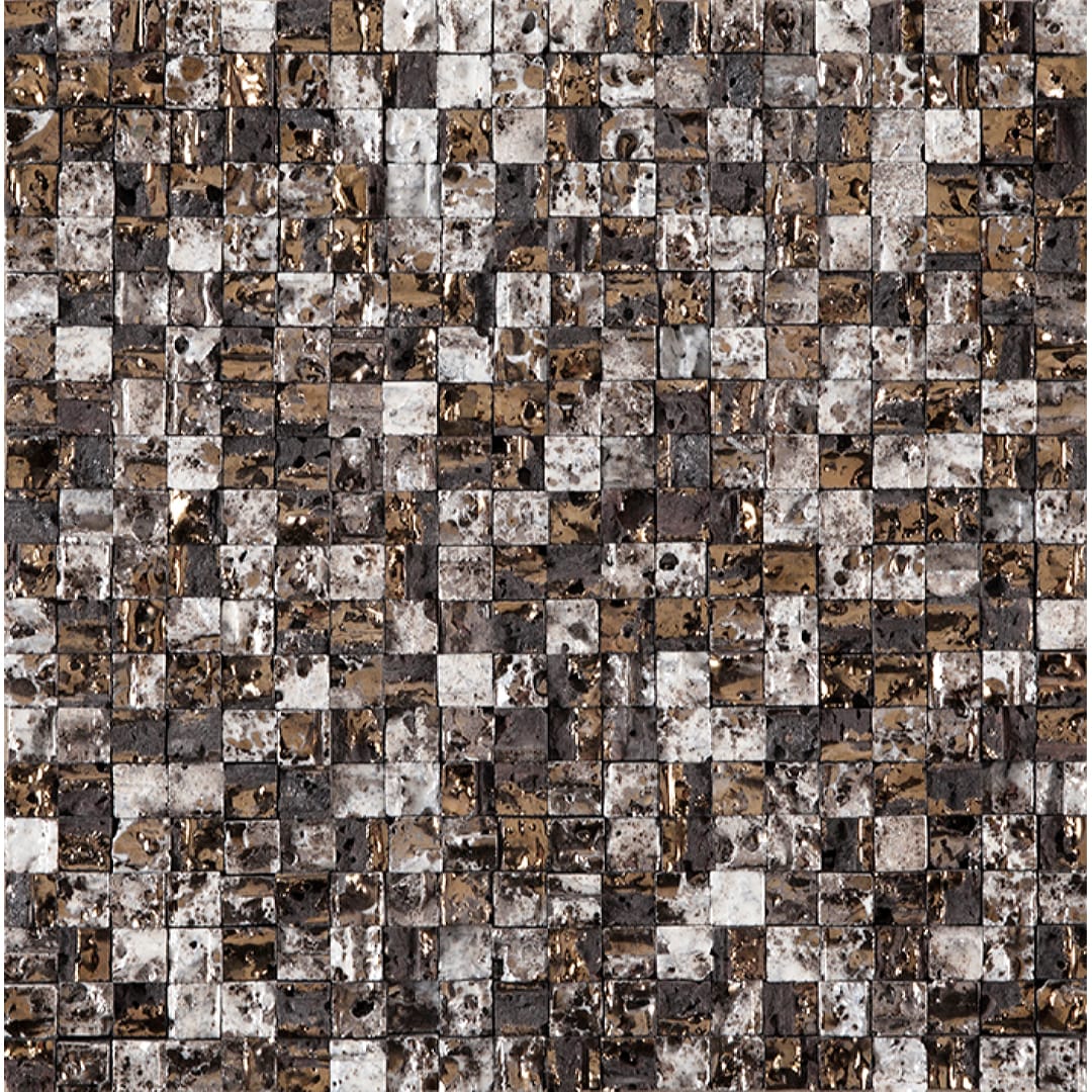 Elite Lavastone Mix Gold White