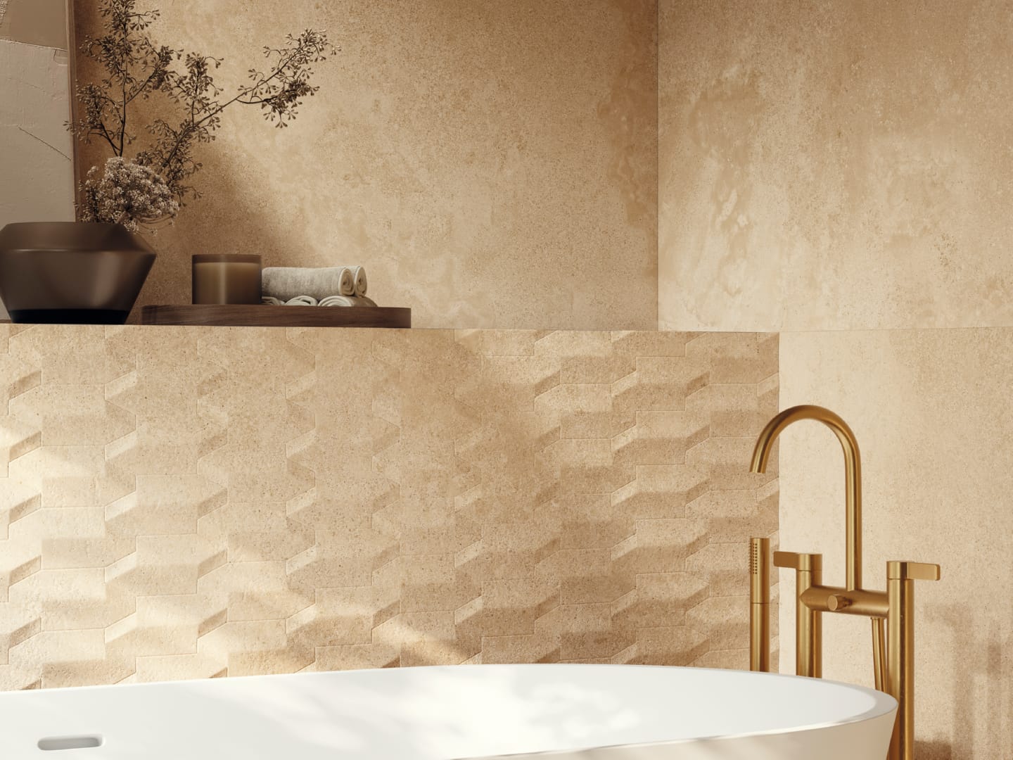 Verona Cubik Gold rect.