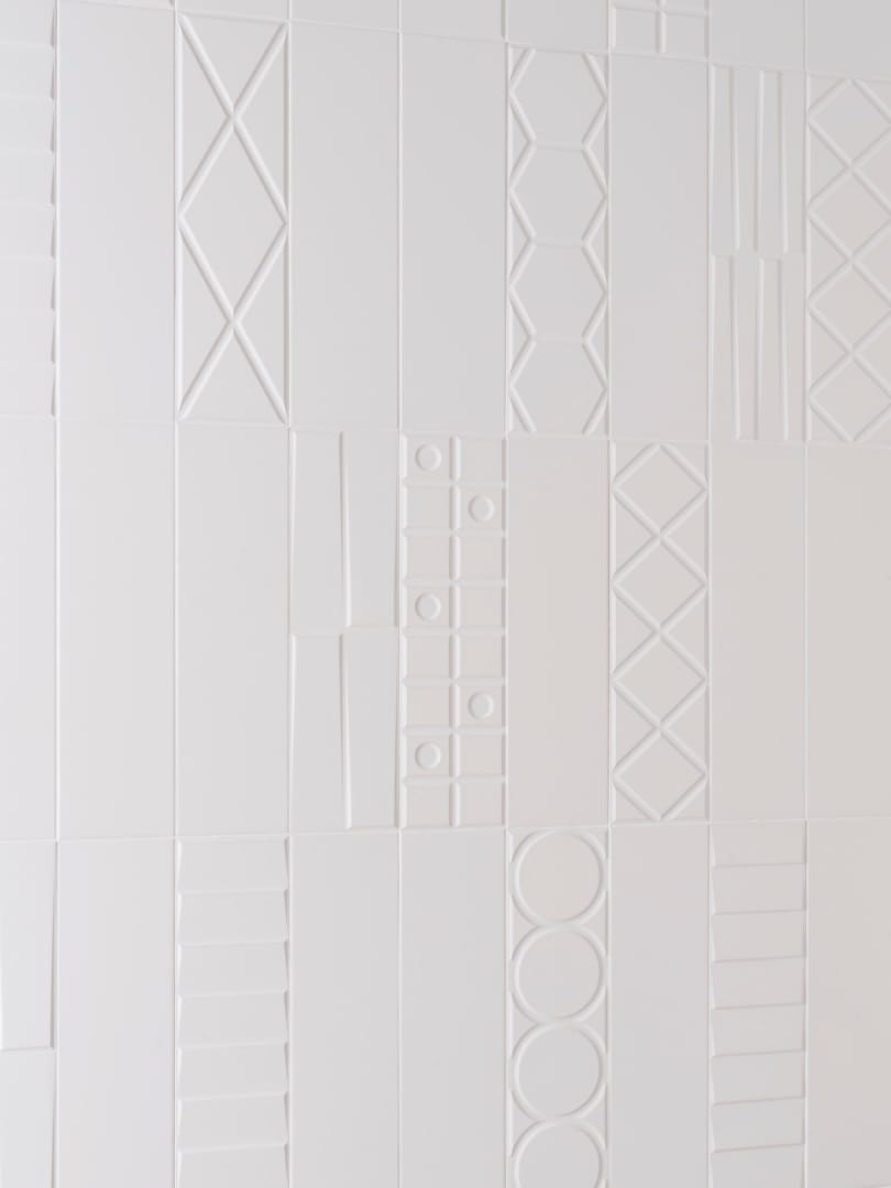 Geo Deco White