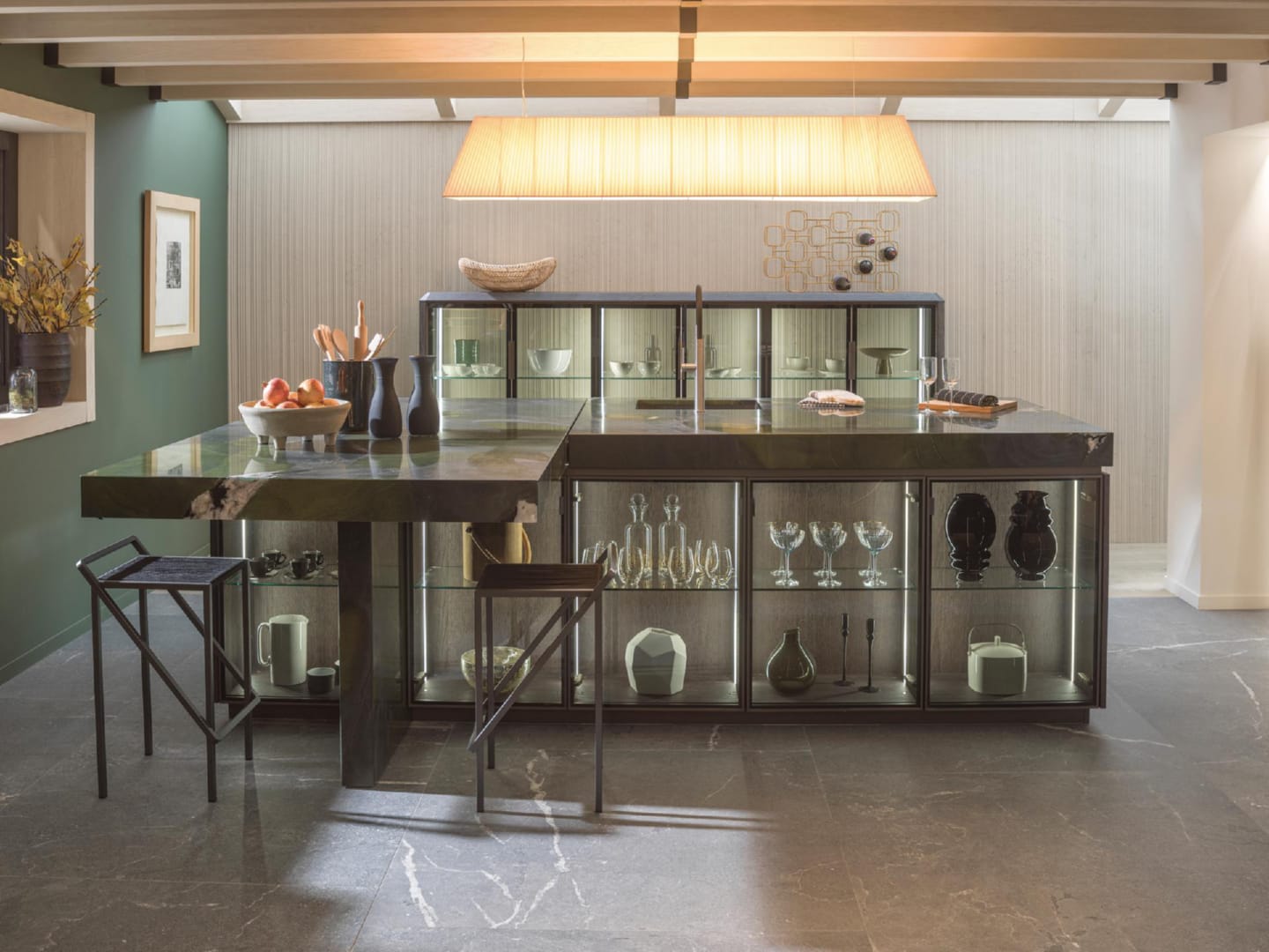 Lucerna Deco Silver rect.